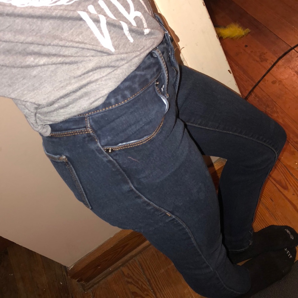 Dark blue skinny jeans women’s size 1